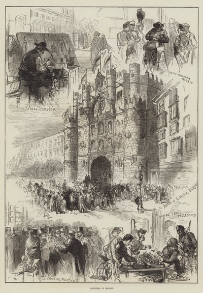 Sketches in Madrid by Sir John Charles Robinson